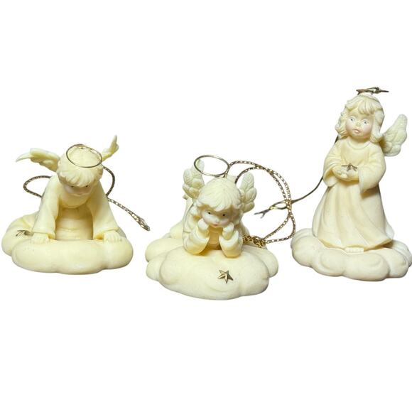 Studio Collection Heavenly Angels Figurine Ornaments 2" Lot of 3 Tom Rubel‎ 1996 - Picture 1 of 16